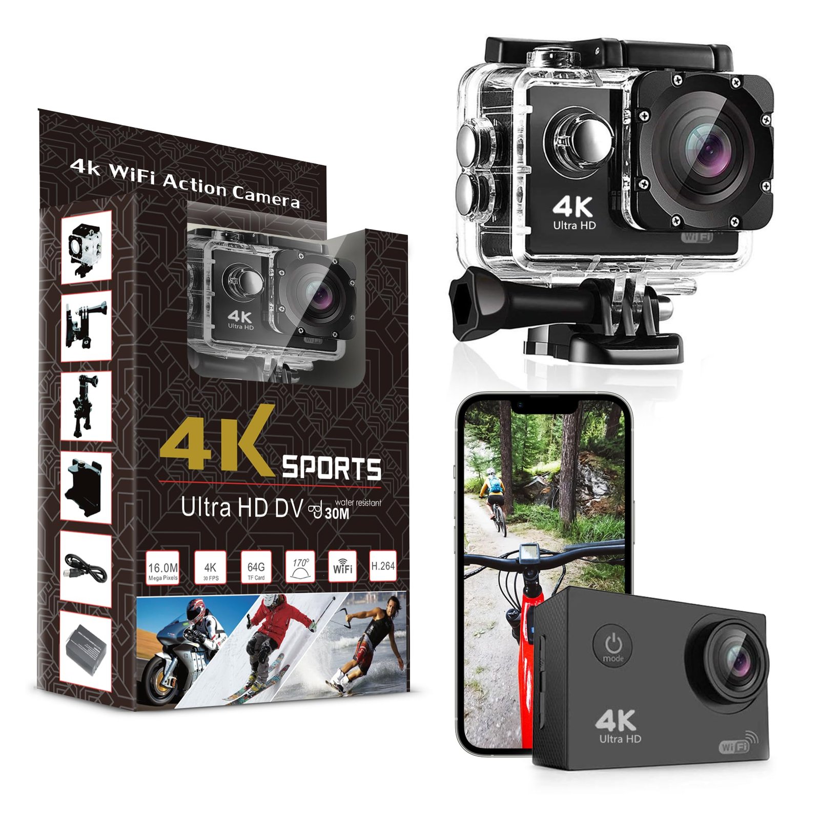 ProCam 4K Action Camera Lens - Image 2